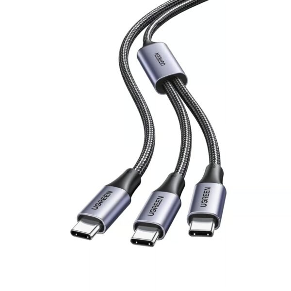 Yogreen 2-in-1 Universal Fast Charging Cable with Power Delivery (PD) Technology, 5 A Max, 100 W Max US561-35087