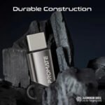 بروميت محول شحن سريع للغاية من لايتنينج إلى USB-C، رمادي - Image 5