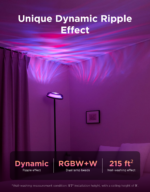 لمبة أرضية جوفي Uplighter 3 في 1 تأثيرات إضاءة، تأثير تموج ديناميكي، ألوان RGBWW+RGBIC+WW - H60B0 - Image 9