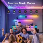جوفي RGBIC مصابيح LED  بلوتوث و WIFI مع طبقة واقية (5M) - H619A - Image 3