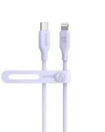 ⁦كابل أنكر 542 USB-C إلى Lightning (قائم على أساس حيوي) (1.8 م / 6 قدم) - بنفسجي A80B2HV1⁩ - الصورة ⁦6⁩