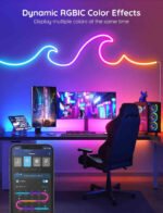 ⁦جوفي شريط ضوء نيون ال اي دي 5 متر - H61A2⁩ - الصورة ⁦4⁩