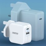 ⁦شاحن كوتيك 38 واط بمنفذين USB-C و USB-A مزدوج - أبيض⁩ - الصورة ⁦10⁩