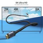 كيبل شووتيك 8K بطول 2 متر HDMI إلى HDMI - أسود XHH01 - Image 5