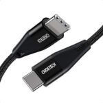Choetech PD كابل 60 واط USB-C إلى USB-C ، 1.2 متر أسود