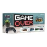 مصباح ديكور بضوء بيكسل، 8 بت، على شكل عبارة Game Over، قابل للتجميع، يتفاعل مع الصوت بألوان متغيرة - Image 8