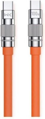 ⁦كبل توصيل WEKOME WDC-188 Wingle Series من USB-C إلى USB-C شحن سريع 100 واط 1 متر⁩ - الصورة ⁦4⁩