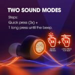 جي بي إل Wave 100TWS – سماعات أذن داخلية لاسلكية بالكامل (أسود) - Image 11