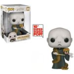 مجسم Funko Pop Jumbo! Movies من سلسلة Harry Potter لشخصية Voldemort مع Nagini بحجم 10 إنش