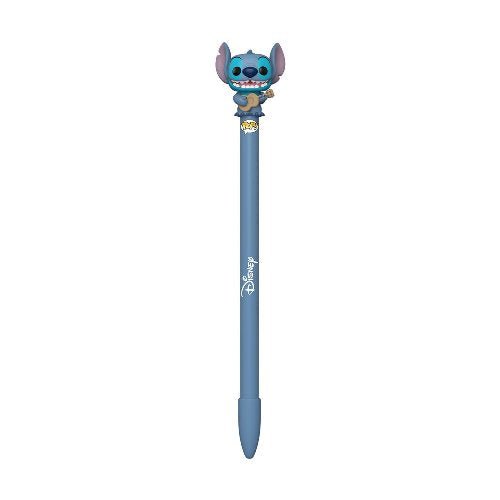 woo-sync-1790278856699-4122a4 غطاء قلم Funko Pen Toppers من Disney شخصية Stitch من Lilo & Stitch مع جيتار - Image 1
