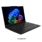 Lenovo ThinkPad T14 Gen 7 Intel Core Ultra 7 355,8C Copilot+PC /14 بوصة WUXGA/16GB LPCAMM2 LPDDR5X-6800 Ram/512GB M.2 PCIe NVMe SSD/رسومات Intel مدمجة/DOS/عربي/أسود/3YW(بطارية 1 سنة) 21WN0049GR - Image 2