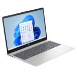 HP 15-fd0127dx، شاشة لمس FHD IPS مقاس 15.6 بوصة، معالج Intel Core 7 150U، ذاكرة الوصول العشوائي DDR5 سعة 16 جيجابايت، SSD 512 جيجابايت، لوحة مفاتيح إنجليزية، Windows 11 Home، فضي طبيعي، كمبيوتر محمول 1 YW / B4HN8UA
