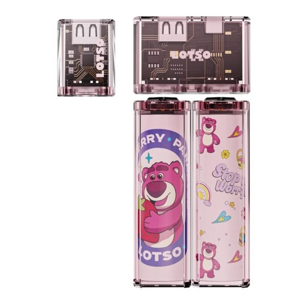 باور بانك ديزني QS-D01 الشفاف المغناطيسي - 5000mAh