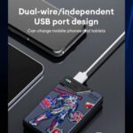 ⁦باور بانك ترانسفورمرز TF-D10 بمبل بي سلك مزدوج 10000mAh⁩ - الصورة ⁦7⁩