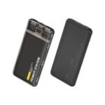⁦ويكوم WP-343 10000mAh باور بانك بايونير الجيل الثاني شحن سريع شفاف⁩ - الصورة ⁦4⁩