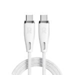 كابل راف باور RP-CB1037 60 وات C-C 1.2 متر USB2.0 3A أبيض