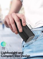 ⁦راف باور بطارية محمولة بسعة 14000 مللي أمبير بقدرة 30 واط مع 3 منافذ - إصدار عالمي - أسود⁩ - الصورة ⁦7⁩