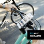 ⁦حامل نايت آيز هاندل باند العالمي للهواتف الذكية للدراجات - فحمي⁩ - الصورة ⁦3⁩