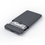 ⁦علبة موسيل لمحركات أقراص الحالة الصلبة SATA مقاس 2.5 بوصة - منفذ USB-C وUSB 3.0، سرعة نقل بيانات عالية تصل إلى 6 جيجابت في الثانية، سهلة التركيب بدون أدوات، علبة محمولة لمحركات الأقراص الصلبة/محركات أقراص الحالة الصلبة⁩ - الصورة ⁦2⁩