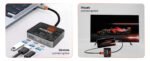 محول موسيل متعدد المنافذ من USB-C إلى HDMI - يدعم دقة 4K بمعدل 60 هرتز، وUSB-A بسرعة 5 جيجابت في الثانية، وشحن سريع بقدرة 100 واط، قاعدة توصيل 3 في 1 من سبائك الزنك لأجهزة MacBook - Image 8