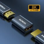 موصل HDMI 8K من موسيل (عبوة من قطعتين)، يدعم دقة تصل إلى 8K@60Hz و4K@120Hz، بالإضافة إلى عرض نطاق ترددي كامل لـ HDMI 2.1 يبلغ 48 جيجابت في الثانية. - Image 3