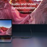 موصل HDMI 8K من موسيل (عبوة من قطعتين)، يدعم دقة تصل إلى 8K@60Hz و4K@120Hz، بالإضافة إلى عرض نطاق ترددي كامل لـ HDMI 2.1 يبلغ 48 جيجابت في الثانية. - Image 4