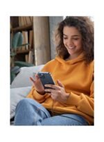 ⁦كيبل يو جرين تايب سي إلى لايتنينج، شحن سريع بقدرة عشرين واط، هيكل ألومنيوم مضفر، بطول مترين، لون أسود⁩ - الصورة ⁦2⁩