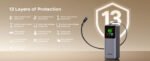 باور بنك يوغرين نيكسود بسعة 20000 مللي أمبير وقوة 165 واط مع كابل USB-C قابل للسحب - PB726 - Image 17