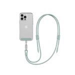 ⁦كابل Energea LASSO LANYARD C-C بسرعة 480 ميجابت في الثانية، وقوة 240 واط، مع بطاقة حبل بطول 1.5 متر - زيتوني⁩ - الصورة ⁦2⁩