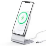 حامل شحن لاسلكي مغناطيسي سريع من CHOETECH مع كابل USB-C بطول 1.5 متر لجهاز iPhone 12 (H047+T517) T511-S - Image 2