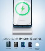 حامل شحن لاسلكي مغناطيسي سريع من CHOETECH مع كابل USB-C بطول 1.5 متر لجهاز iPhone 12 (H047+T517) T511-S - Image 4