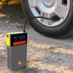 ⁦شاحن بطارية ليثيوم محمول (جامب ستارتر) شل SH816 بسعة 16000mAh / 4 خلايا مع مضخة هواء⁩ - الصورة ⁦2⁩