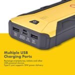 كيبل اشتراك وشاحن بطارية شل SH912 800 أمبير - Image 5