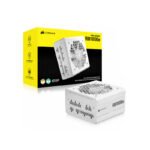 Corsair RMe Series RM1000e Power Supply—Fully Modular, 80 Plus Gold Certified, Low-Noise, ATX - White