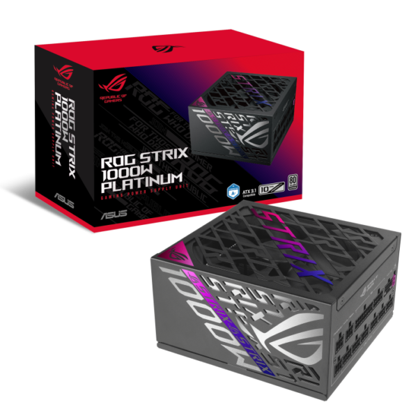 ASUS ROG STRIX 1000W Platinum Gaming Power Supply – Black