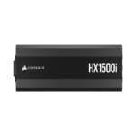 مزود الطاقة CORSAIR HX1500i Platinum ATX 1500 واط، منخفض الضوضاء بالكامل، ومُصمم حسب الطلب (المملكة المتحدة) - أسود - Image 3