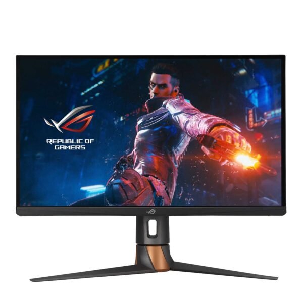 Asus ROG Swift 27-inch Flat Gaming Monitor, QHD resolution, 360 Hz refresh rate, 1 ms response time, model PG27AQN
