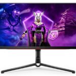 AOC AGON PRO AG324UX 31.5 Inch 4K UHD 144Hz HDMI 2.1 1ms IPS Gaming Monitor - Black