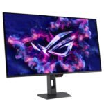 ⁦Asus ROG Strix XG32UQDMS 32" 4K QD-OLED, 240Hz Refresh Rate, 0.03ms Response Time, HDMI 2.1, OLED G-SYNC Compatible Flat Gaming Monitor - Black⁩ - الصورة ⁦5⁩
