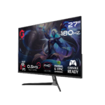شاشة ألعاب جيم اون GOPS27180IPS مقاس 27 بوصة فل اتش دى ، HDMI 2.1، هرتز 180 ، 0.5 مللي ثانية، شاشة ألعاب مسطحة IPS سريعة (تدعم PS5) - Image 2