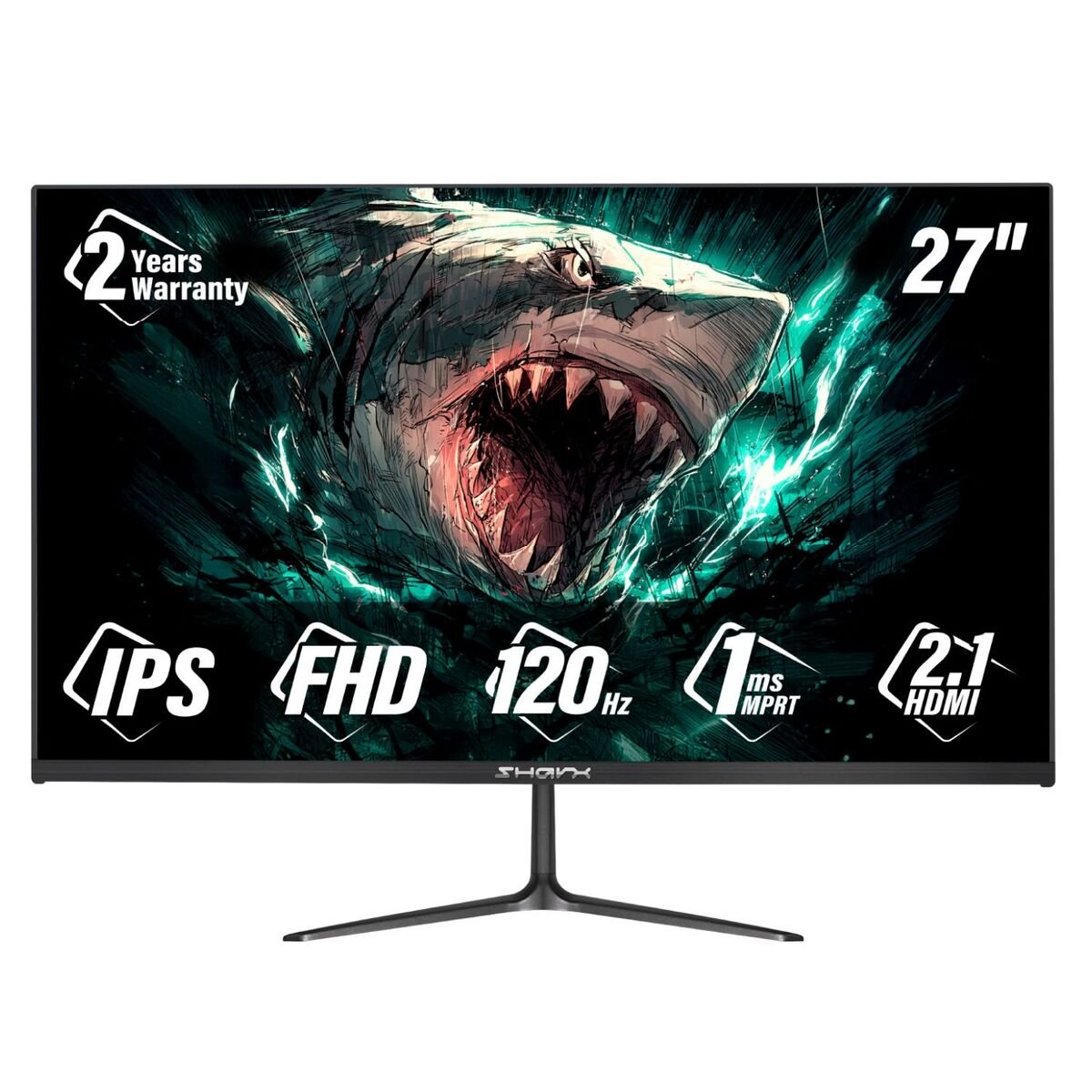 woo-sync-1790315787054-ed4af7 شاركس شاشة العاب مسطحة موديل 27F120I , حجم 27 انش FHD, معدل تحديث 120 هيرتز, معدل استجابة 1 ملي ثانية IPS - الصورة 1