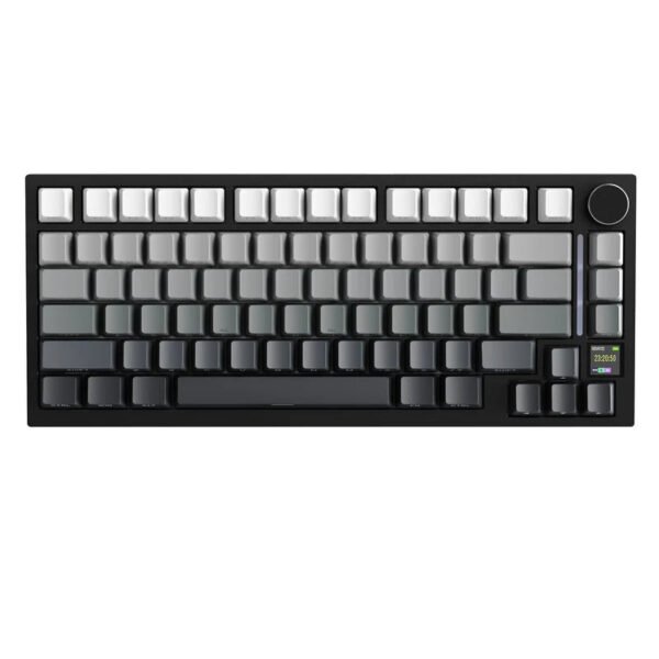 ATTACK SHARK X820 Ultra Tri-Mode 75% Gasket Mechanical Keyboard - Black Gradient + Shark Switch