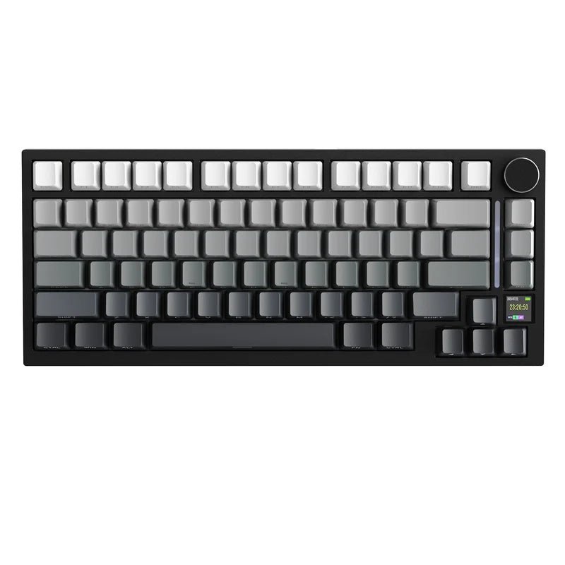 woo-sync-1790331195895-10b9d7 ATTACK SHARK X820 Ultra Tri-Mode 75% Gasket Mechanical Keyboard - Black Gradient + Shark Switch - الصورة 1