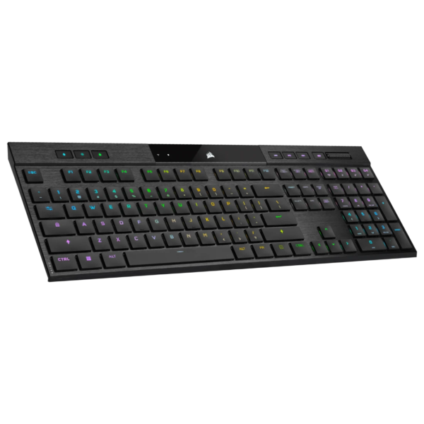 لوحة مفاتيح الألعاب الميكانيكية CORSAIR K100 RGB AIR اللاسلكية فائقة النحافة