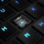 ⁦لوحة مفاتيح الألعاب الميكانيكية CORSAIR K100 RGB AIR اللاسلكية فائقة النحافة⁩ - الصورة ⁦4⁩