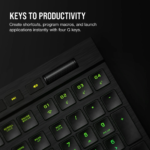 ⁦لوحة مفاتيح الألعاب الميكانيكية CORSAIR K100 RGB AIR اللاسلكية فائقة النحافة⁩ - الصورة ⁦9⁩