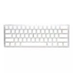 ⁦لوحة مفاتيح الألعاب الميكانيكية DUCKY ONE 3 MINI HOT SWAP بمفاتيح Cherry Blue وإضاءة RGB سلكية - Aura White⁩ - الصورة ⁦3⁩