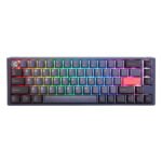 DUCKY ONE 3 SF PBT HOT SWAP BlueSwitch Cherry RGB Wired Mechanical GamingKeyboard Arabic - Cosmic Blue