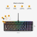 لوحة مفاتيح الألعاب الميكانيكية Glorious GMMK2 RGB 96% - أسود - Image 4