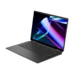 ⁦لاب توب اتش بى للألعاب Spectre X360 (14T-EU000) Intel Core Ultra 7 155H، رامات  32 جيجابايت، التخزين سعة 1 تيرابايتSSD ، شاشة تعمل باللمس OLED 2.8K مقاس 14 بوصة (ويندوز 11) - أسود⁩ - الصورة ⁦2⁩